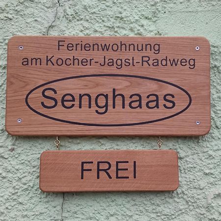 נויינשטאדט אם קוכר Ferienwohnung Am Kocher-Jagst Radweg מראה חיצוני תמונה